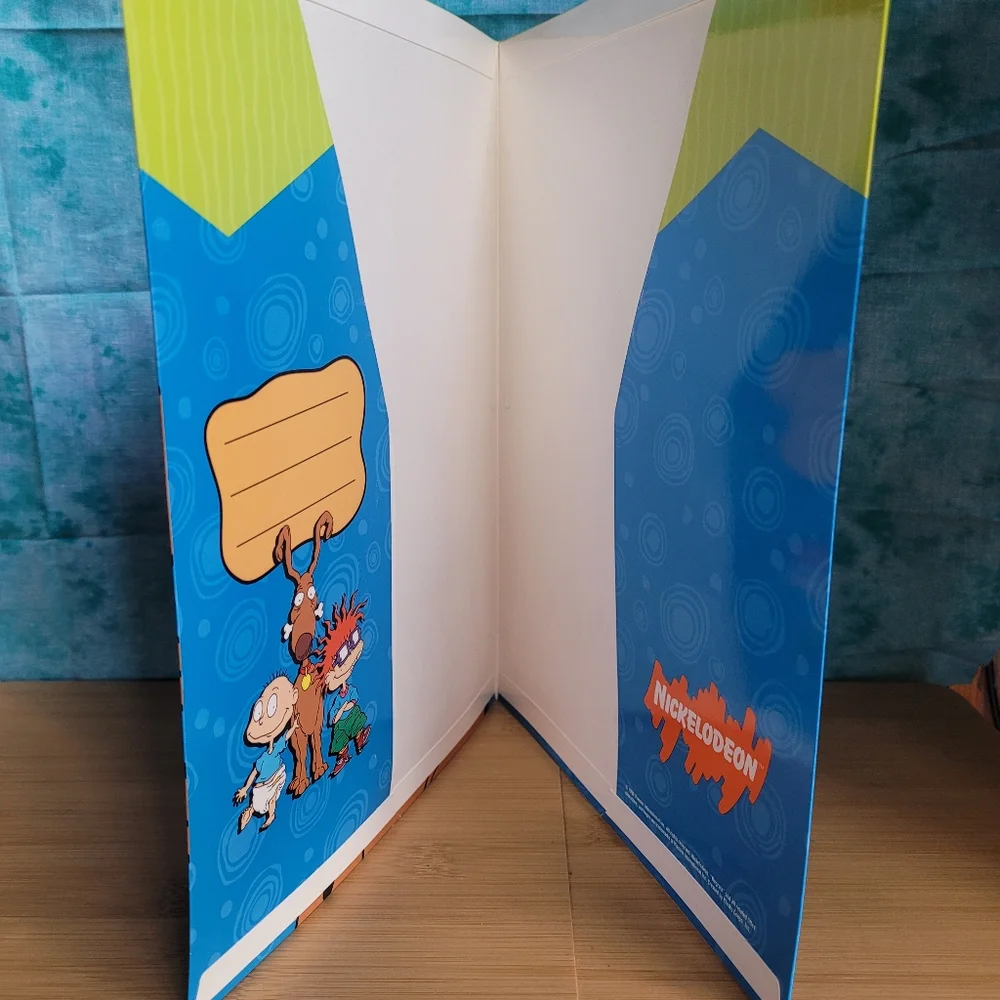NWOT Rugrats Activity Pad & Unpunched Folder Lot